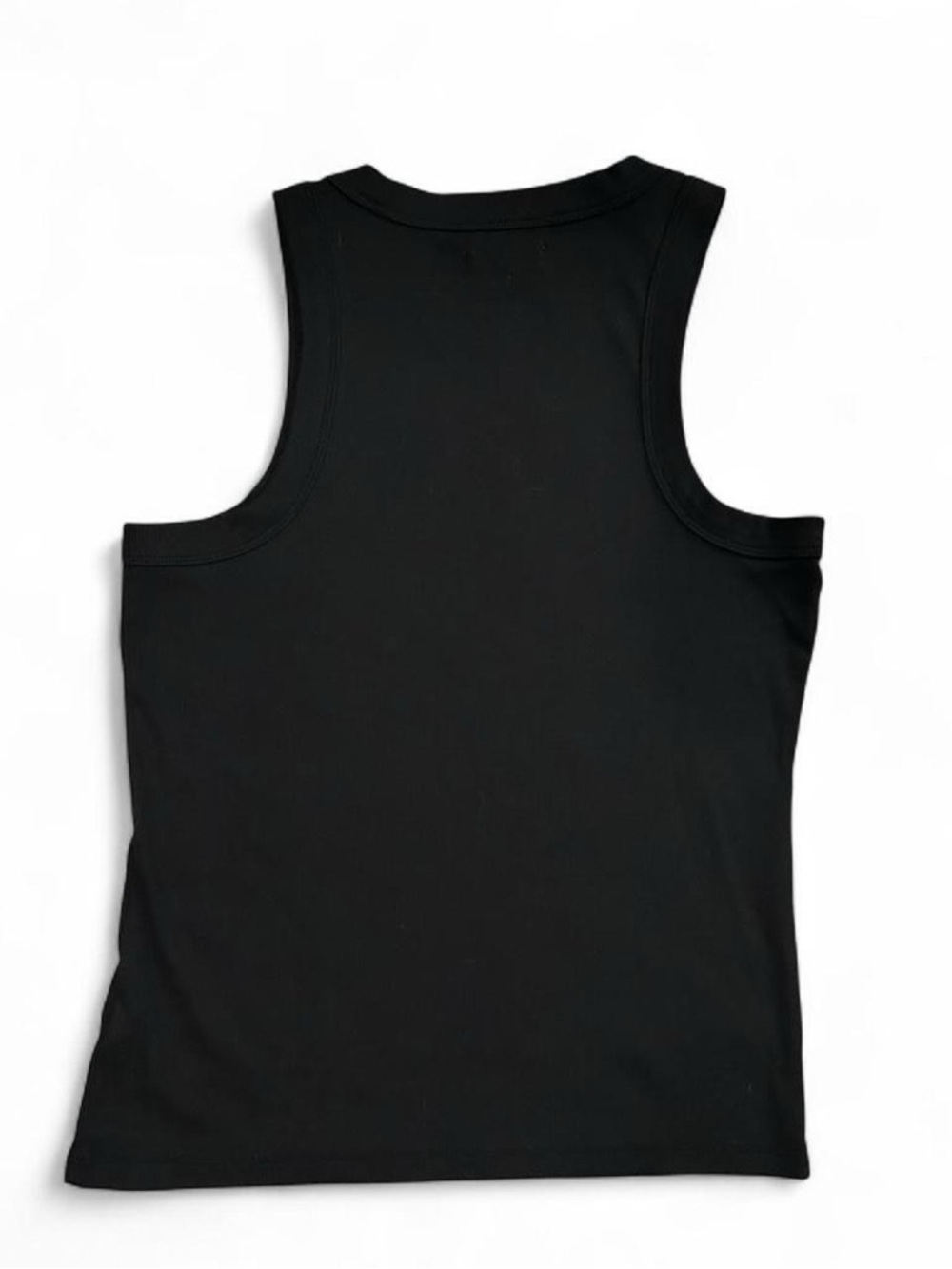 Madewell Black Ribbed Crewneck Tank Womens M Layering Classic Minimalist Basics - Picture 3 of 5